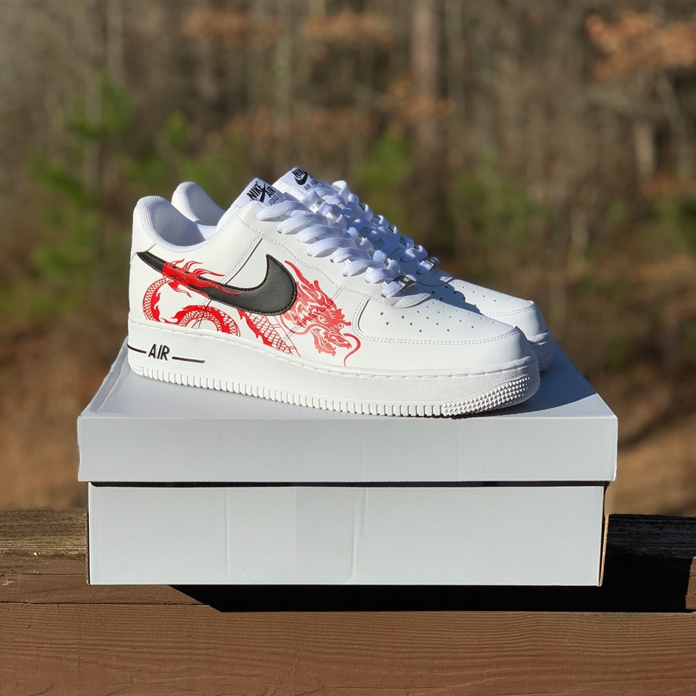 Custom Chinese Dragon AF1